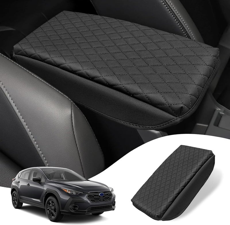 Rilsen Custom Fit for Center Console Cover Subaru Crosstrek 2024 2025 2026/2024 2025 2026 Impreza Armrest Cover Center Console Pad Interior Accessories Car Armrest Seat Box Cover Protector - Image 1